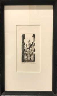 Jean-François Raffaëlli "Parisian Street" Limited Edition Etching (72/150), c.1880. Appraisal Value: $1K* APR 57