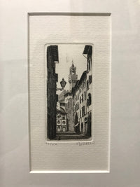 Jean-François Raffaëlli "Parisian Street" Limited Edition Etching (72/150), c.1880. Appraisal Value: $1K* APR 57