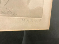 Marino Marini, 'Due Pomone,' Limited Edition #11/75 Etching, 1956, Signed - Appraisal Value: $40K* APR 57