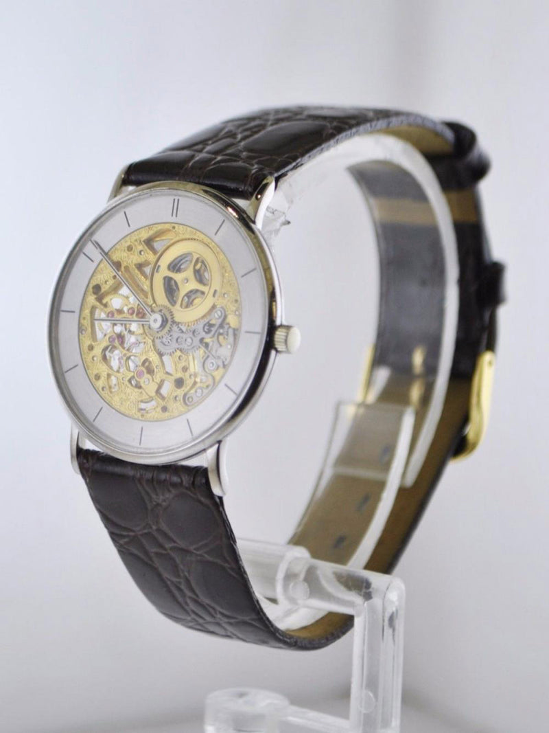 VACHERON CONSTANTIN Incredibly Rare Skeleton 18K White Gold Watch - $125K Appraisal Value! ✓ APR 57