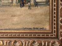 Luigi Scarpa Croce, 'Scuola Grande di San Marco, Venice,' Original Oil On Canvas, c. 1957 - Appraisal Value: $10K* APR 57