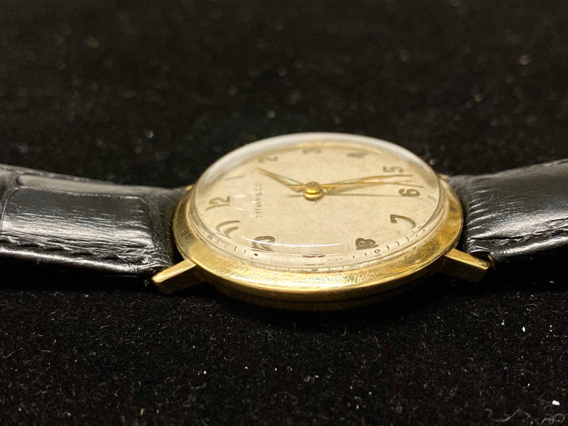 TIFFANY & CO. Extremely Rare Yellow Gold Vintage 1950's Watch - $10K Appraisal Value! APR 57