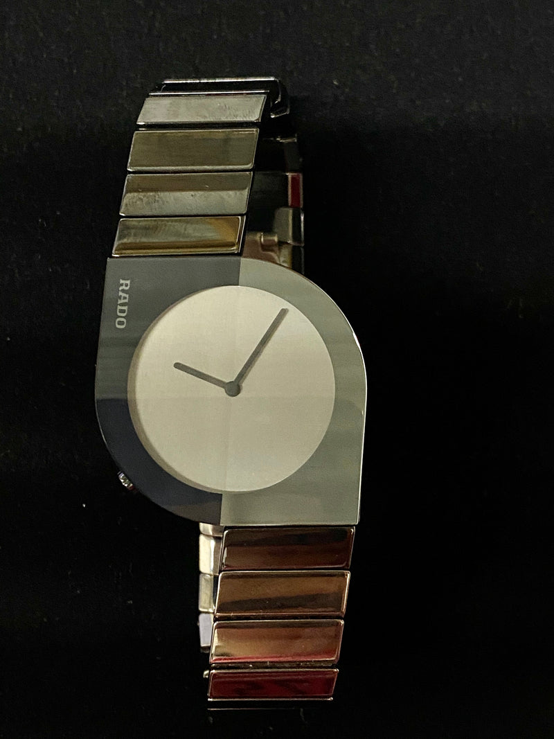 RADO Diastar Asymmetrical Hi-Tech Art Deco Unisex Ceramic Watch - $6.5K Appraisal Value! ✓ APR 57