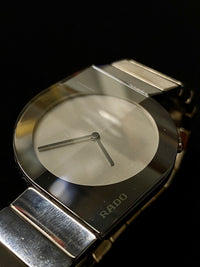 RADO Diastar Asymmetrical Hi-Tech Art Deco Unisex Ceramic Watch - $6.5K Appraisal Value! ✓ APR 57