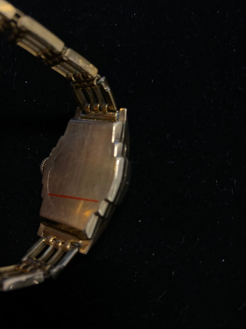 BULOVA Vintage 1940s  Yellow Gold Ladies Wristwatch - $6K Appraisal Value! ✓ APR 57