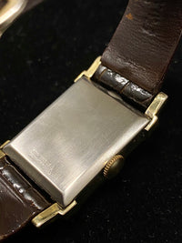 WALTHAM Vintage 1940's 10K Yellow Gold Men's Watch - $6K Appraisal Value! ✓ APR 57