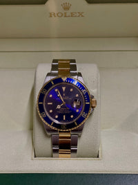 ROLEX Men's Diving Submariner in 18k Yellow Gold and Stainless Steel - $35K APR! APR 57