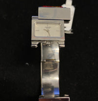 HERMES Red Enamel Printed Horse Loquet Horse & Chariot Cuff Wristwatch - $6K Appraisal Value! ✓ APR 57