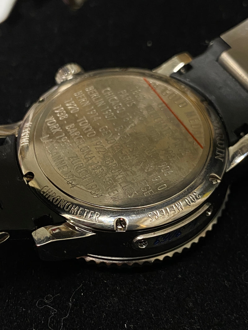 ULYSSE NARDIN Maxi Marine Stainless Steel Men's Automatic Chronometer - $16K Appraisal Value! ✓ APR 57
