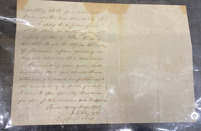 JEFFERSON DAVIS Original American Civil War 1861 Letter to Gen. H.R. Jackson, 1861 - $25K Appraisal Value w/ CoA!! APR 57