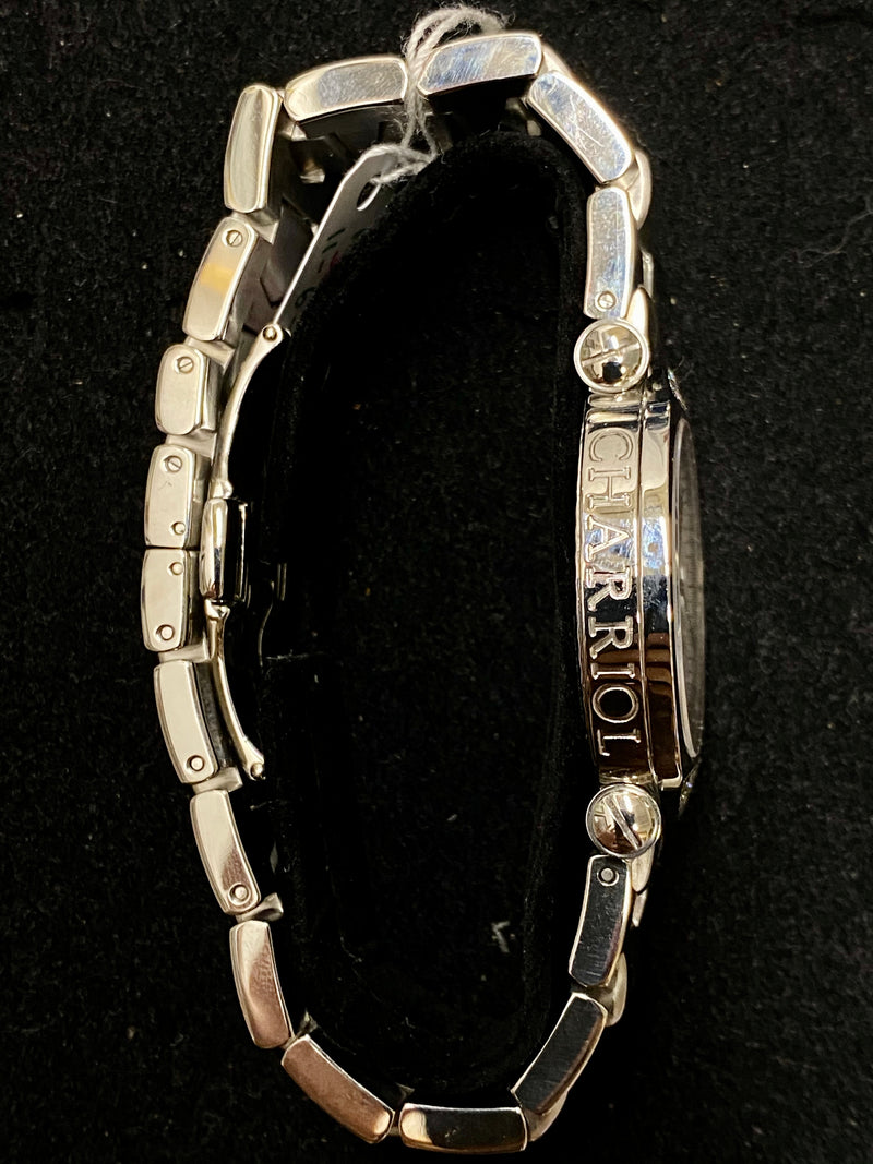 CHARRIOL Columbus Stainless Steel Women's Watch w/ 30 Diamonds! - $8K Appraisal Value! APR 57