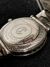 CHARRIOL Columbus Stainless Steel Women's Watch w/ 30 Diamonds! - $8K Appraisal Value! APR 57
