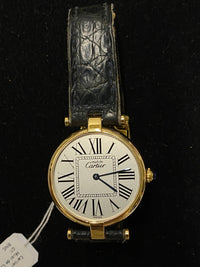 CARTIER Incredibly Rare Must de Cartier Gold-Tone Unisex Watch - $7K Appraisal Value! ✓ APR 57
