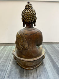 Tibetan Buddha 1700s Bronze Sculpture Excellent Condition - FREE APR $15k W/ COA!!! APR 57