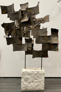DeGroot Mid-Century Copper Brutalist Sculpture -APR $8K  w/ COA! APR 57