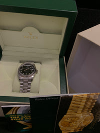 ROLEX President Day Date 18KWG Diamond Watch w/ Black Onyx Style Dial - $75K APR Value w/ CoA! APR 57