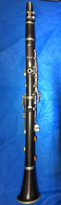 *Vintage* Wooden Mid-Century B-flat Clarinet w/Mouthpiece *Marlerne or Fontaine* APR 57