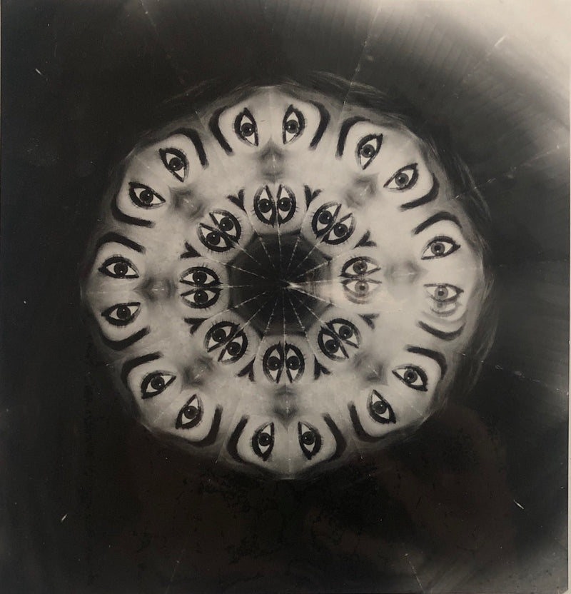 Weegee (Arthur Fellig), 'Eyes (Small)', Original Vintage B&W Print, c. 1953 - $20K Appraisal Value ✓* APR 57