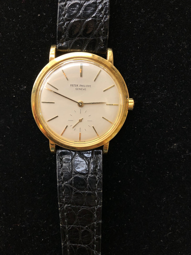 PATEK PHILIPPE 18K YG 1960's Men’s Automatic Watch Ref. #3429 -$50K Apr w/CoA! ^ APR 57