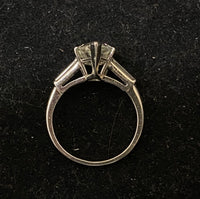 Unique Designer's Platinum Pear Diamond with Accent Stone Engagement Ring $85K Appraisal Value w/CoA} APR57