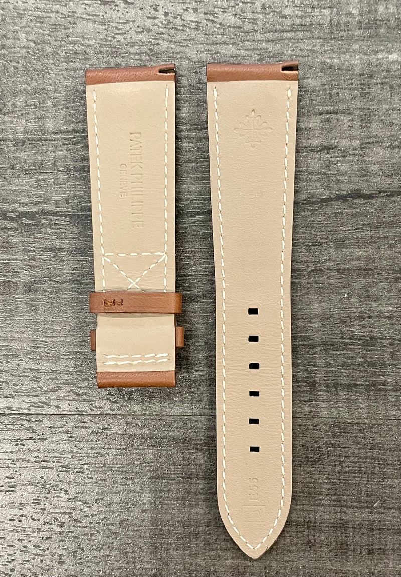PATEK PHILIPPE Brown Leather Watch Strap -$800 APR w/ CoA ! APR57