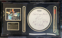 BRUCE SPRINGSTEEN E-STREET DRUMMER MAX WEINBERG SIGNED COLLAGE - $8K APR w CoA! APR 57