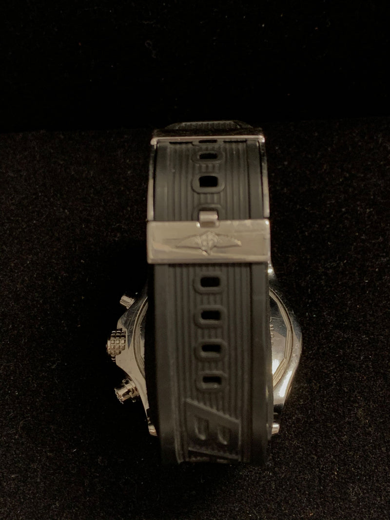 BREITLING Chronometre Certifie Watch w/ Rubber Diving Strap - $13K APR Value w/ CoA! APR 57