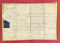 Original King George III Appointment Letter - $6K APR Value with CoA! APR57