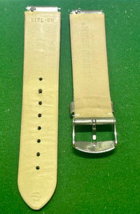 Philip Stein Teslor Gray Padded Nylon Leather Watch Strap -$500 VALUE w/ CoA! APR57