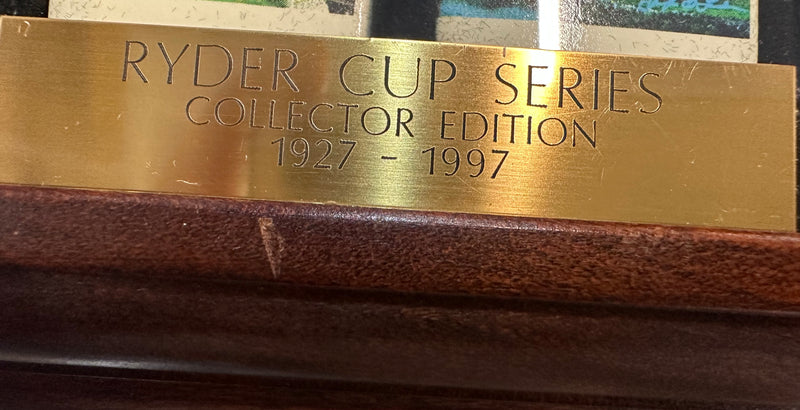 Vintage Humidor Box Winner of Ryder Cup circa 1920s- $4K Apr w COA! APR57