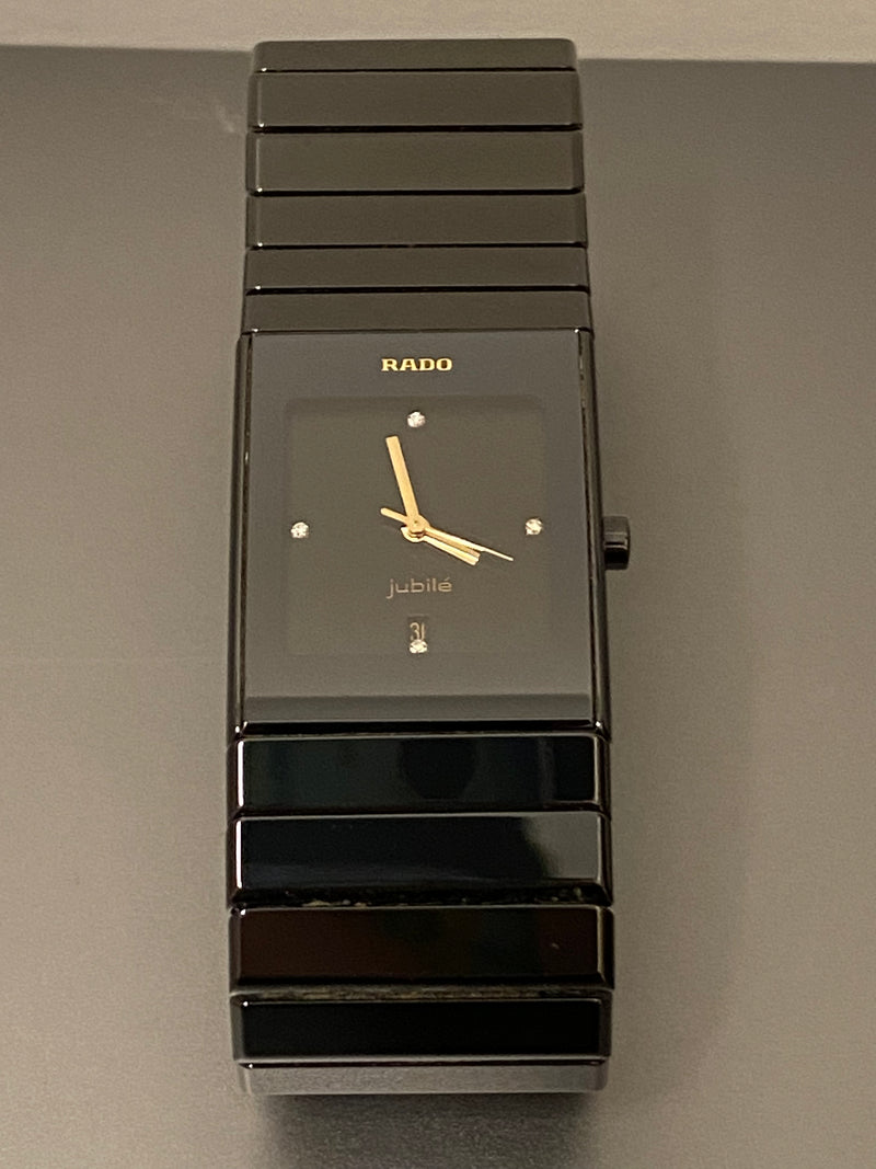 RADO Ceramic Case 4 Diamond Dial Brand New Men s Unisex Watch 8K APR w COA