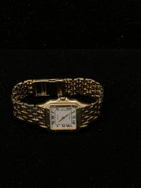 GENEVE Very Rare Cartier Panthere Style 14K Yellow Gold Wristwatch - $20K Appraisal Value! ✓ APR 57