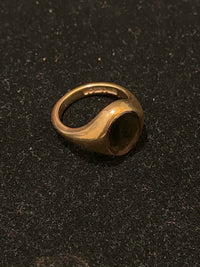 CHARLES GREEN & SON 1900's Victorian Design Solid Yellow Gold with Smoky Quartz Ring - $10K Appraisal Value w/CoA} APR 57