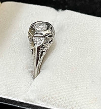 Handmade Filigree style SWG 3-Diamond Ring - $8K APR Value w/ CoA! APR57