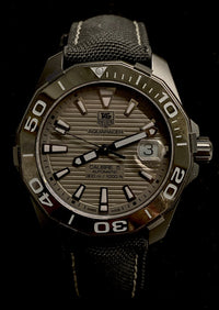 TAG HEUER AquaRacer Stainless Steel Men's Watch -  Limited Edition of 2500 - $6K Appraisal Value! ✓ APR 57