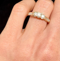 Unique Designer Solid White Gold 1.03 Ct. Diamond Ring - $10K Appraisal Value w/CoA! APR57
