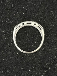 1920s Handmade Designer Platinum Diamond Band Ring - $6K Appraisal Value w/ CoA! APR57