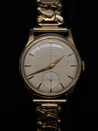 BENRUS Amazing Antique 1950's Ladies Yellow Gold Wristwatch - $5K Appraisal Value! ✓ APR 57