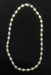 TIFFANY & CO. Sterling Silver Star Necklace - $3K Appraisal Value w/ CoA! }✓ APR 57