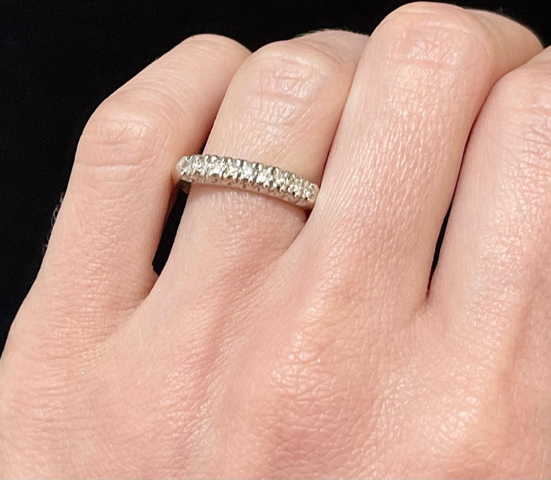 1920s Unique Intricate Design SWG Diamonds Ring - $5K Appraisal Value w/CoA! APR57