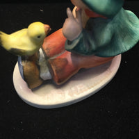 GOEBEL HUMMEL "Singing Lesson" Collectible Signed Figurine, circa 1960s - $800 VALUE* APR 57
