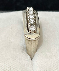 1920s Unique Design SWG Diamond Ring - $4K Appraisal Value w/CoA! APR57