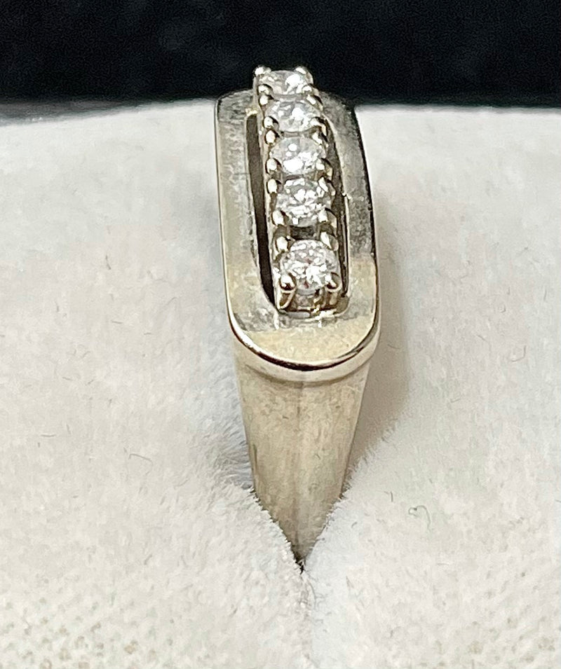 1920s Unique Design SWG Diamond Ring - $4K Appraisal Value w/CoA! APR57