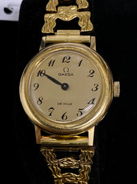 OMEGA De Ville Yellow Gold Extremely Rare and Unique Vintage Watch - $20K Appraisal Value APR 57