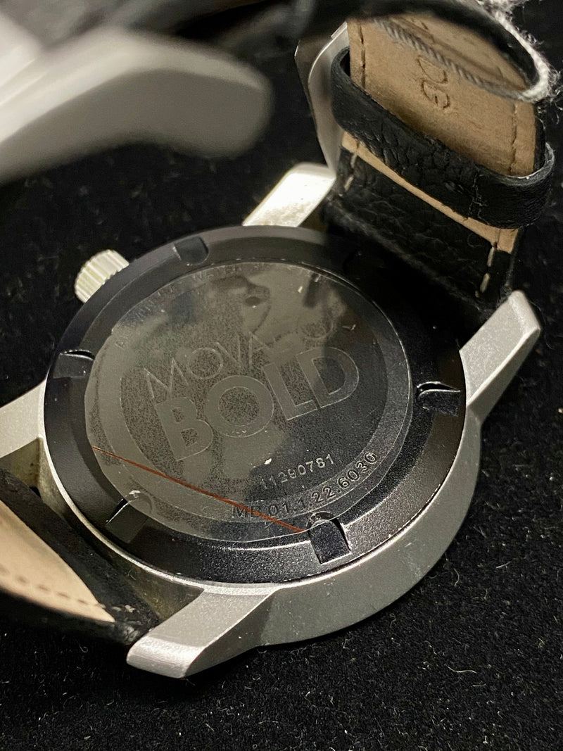 MOVADO Classic Bold Aluminum Analog Unisex Watch - $2K Appraisal Value! ✓ APR 57