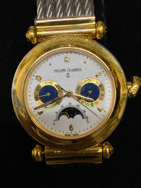 PHILIPPE CHARRIOL Limited Edition Christopher Columbus 500-Year Anniversary 1992 Watch w/ Moon Phase Indicator - $6K Appraisal Value! ✓ APR 57