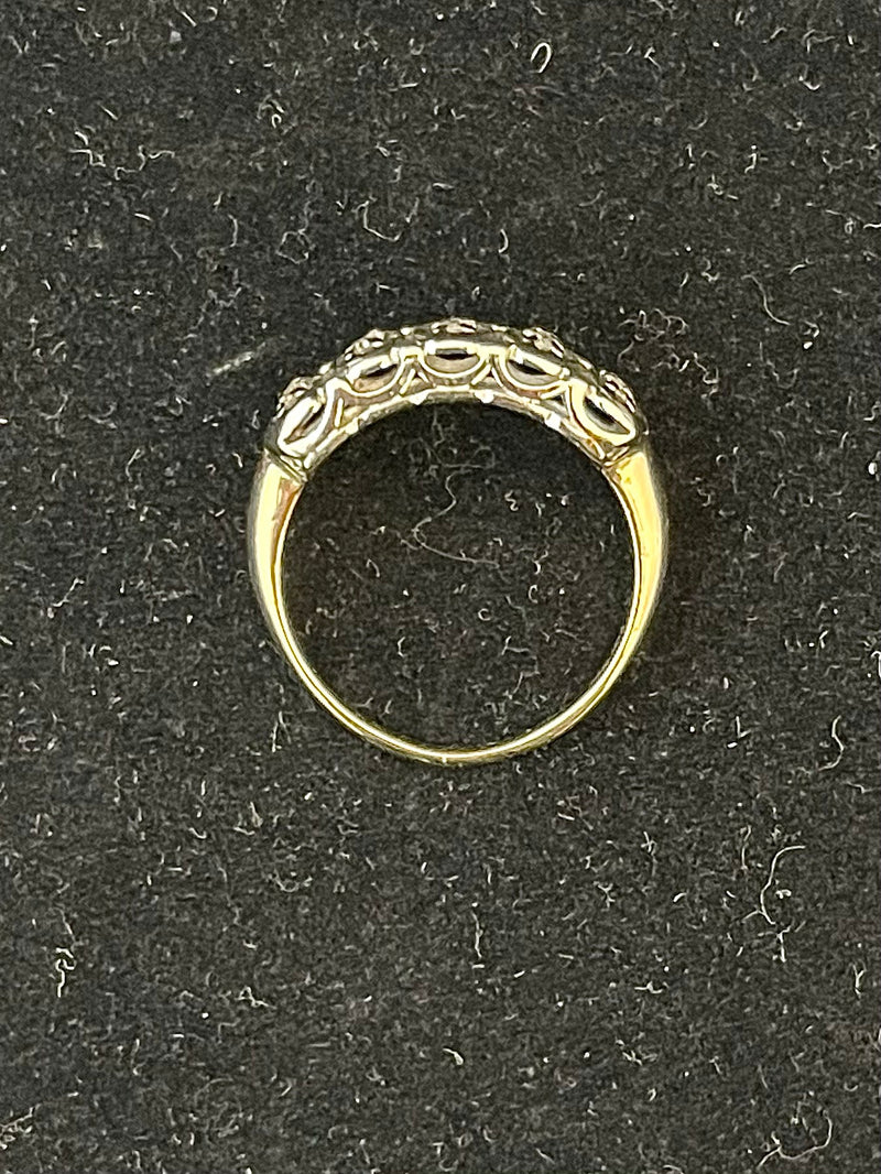 1920s Intricate Filigree Style SYWG Diamond Ring - $6K Appraisal Value w/CoA! APR57