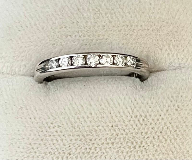 1930s Handmade Intricate SWG Channel-set Diamond Band Ring - $6K APR Value w/CoA! APR57