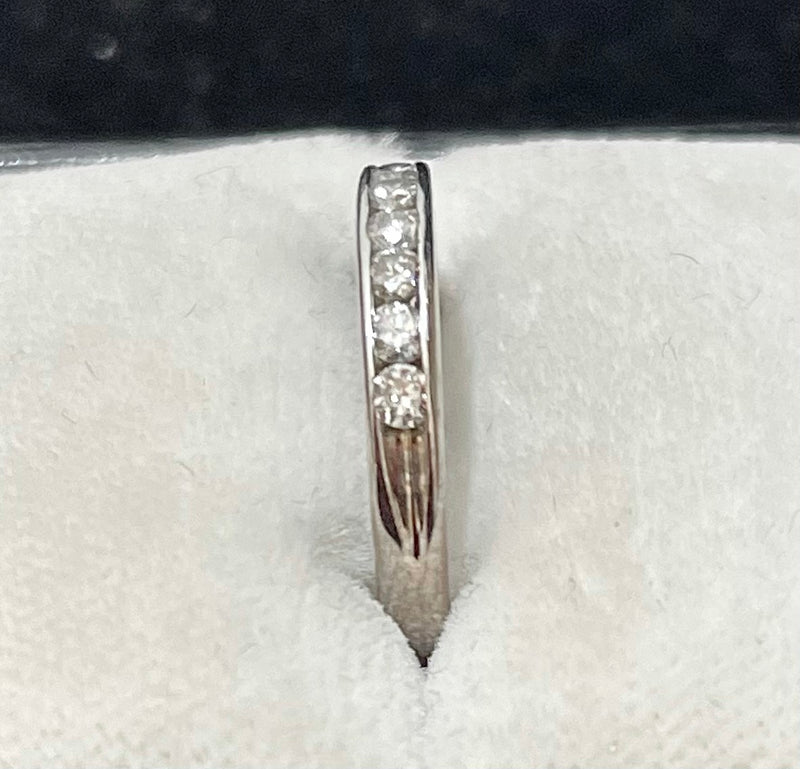 1930s Handmade Intricate SWG Channel-set Diamond Band Ring - $6K APR Value w/CoA! APR57