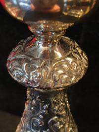 1950's Durham Candlestick Sterling Silver Intricate Design High Quality - $10K VALUE* APR 57